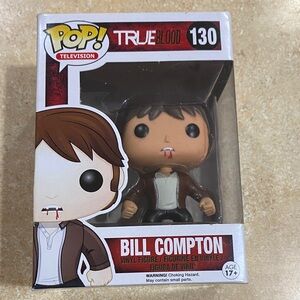 Funko Pop! Television True Blood Bill Compton Vinyl Figure #130 NIB